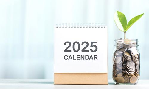 2025 Financial Calendar